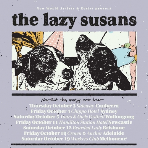 The Lazy Susans announce new track and tour